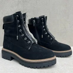 Copenhagen Shoes Ankelstøvler^LEADER FUR - Black Leaderfur boot black