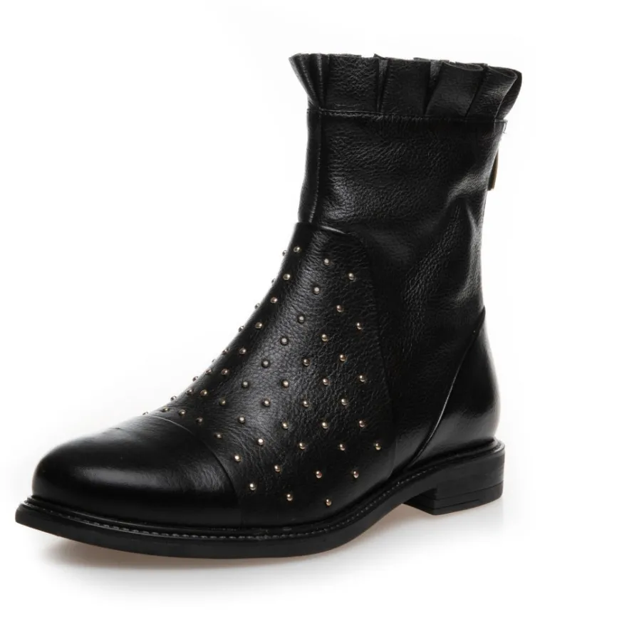 Copenhagen Shoes Ankelstøvler^LET'S GO WALKING - BLACK Letsgo walking stoevler black