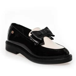 Copenhagen Shoes Loafers^LIKE GOING OUT - BLACK / OFF WHITE / BLACK Likegoing out loafer black off white black