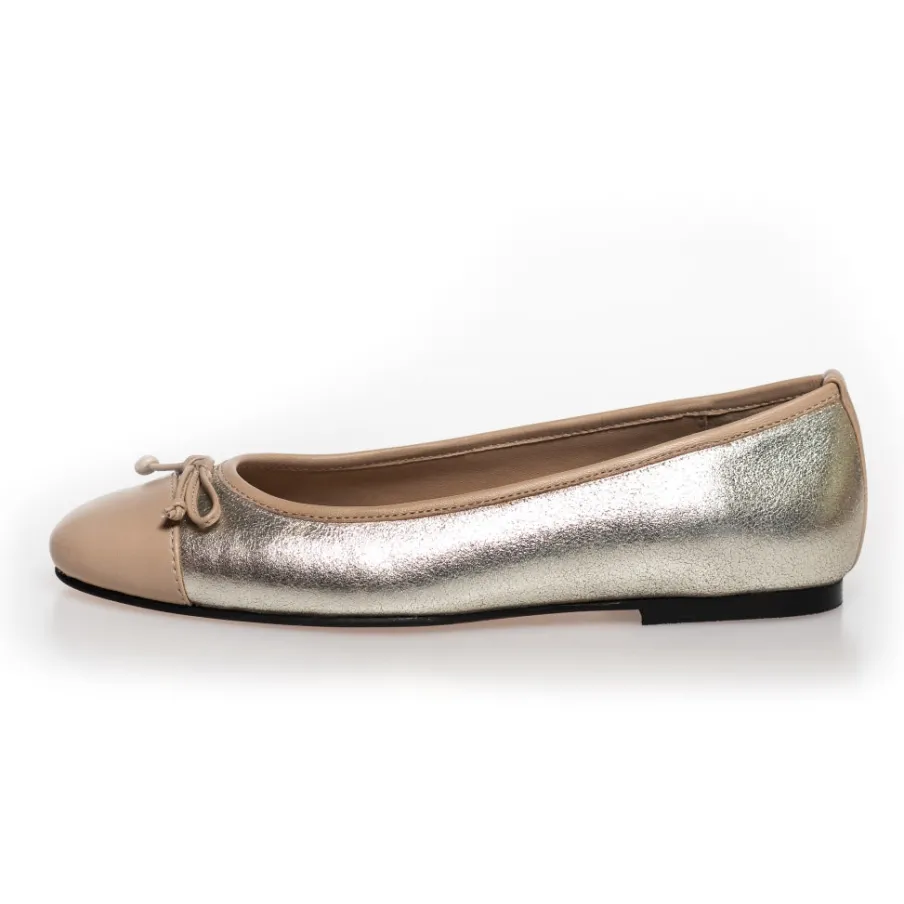 Copenhagen Shoes Ballerinasko^LIKE MOVING - GOLD/NUDE - GOLD/NUDE Gold nude