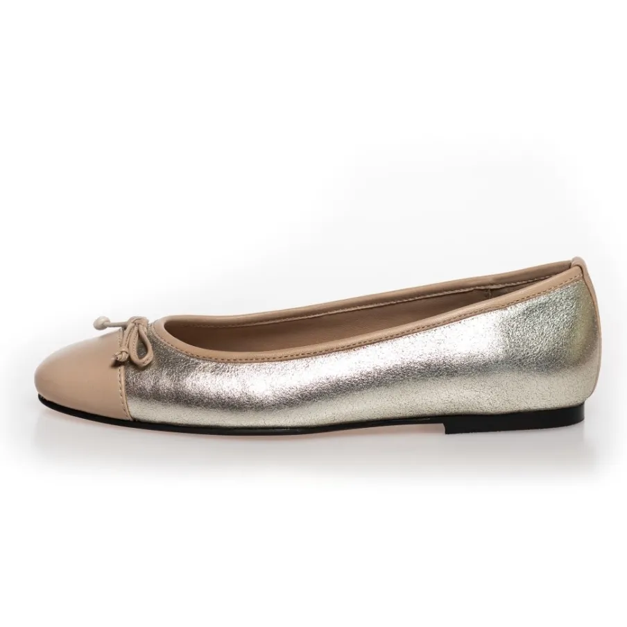 Copenhagen Shoes Ballerinasko^LIKE MOVING - GOLD/NUDE - GOLD/NUDE Gold nude
