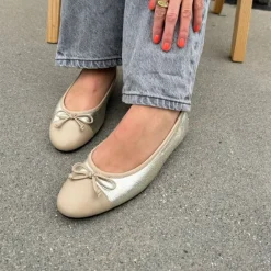 Copenhagen Shoes Ballerinasko^LIKE MOVING - GOLD/NUDE - GOLD/NUDE Gold nude