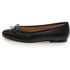 Copenhagen Shoes Ballerinasko^LIKE MOVING - PATENT TOE - Black patent
