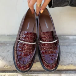 Copenhagen Shoes Loafers^LOAFERS LOVELY - Bordo Lovely loafer bordo