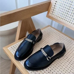 Copenhagen Shoes Loafers^LOVE AND WALK - Black