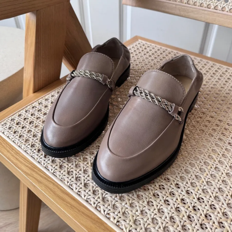 Copenhagen Shoes Loafers^LOVE AND WALK - BROWN - FUNGI (BROWN) Fungi brown