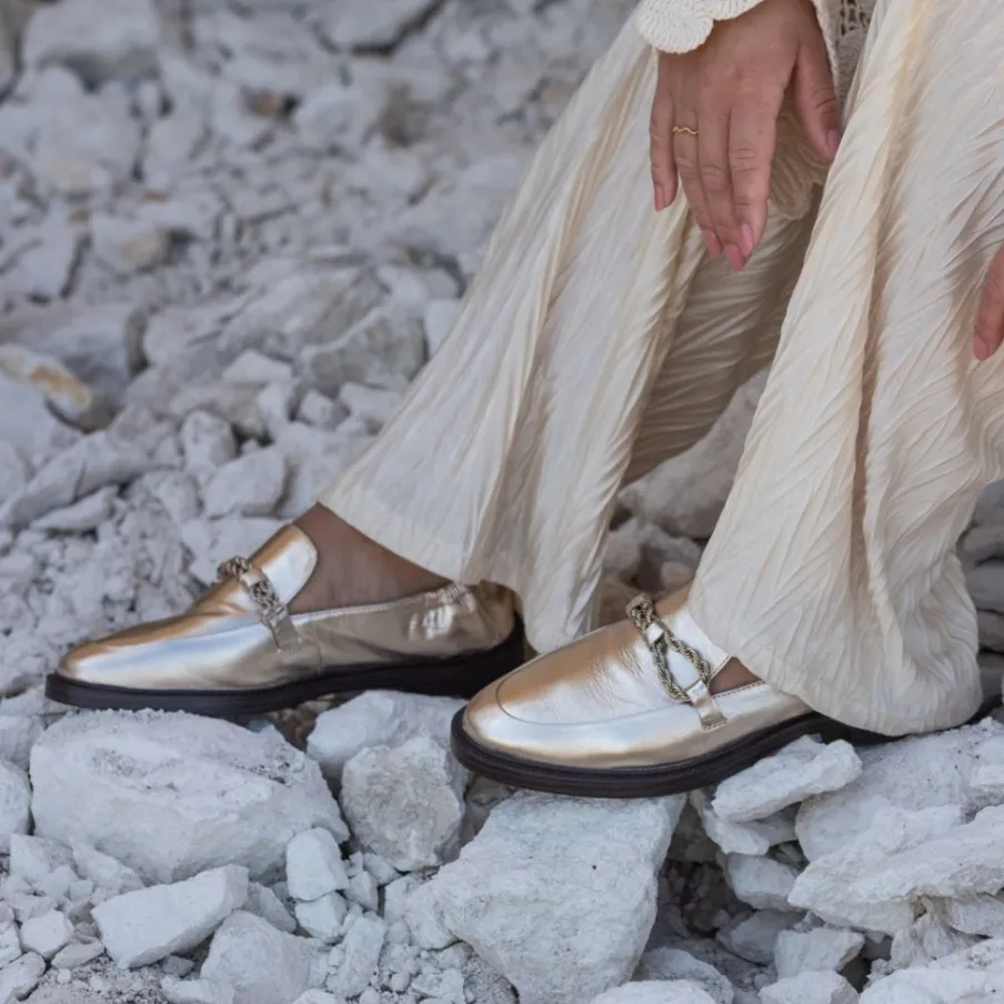 Copenhagen Shoes Loafers^LOVE AND WALK - Platino