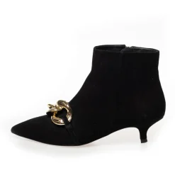 Copenhagen Shoes Støvler Med Hæl|Ankelstøvler^LOVE ME SUEDE - BLACK Loveme suede boot black
