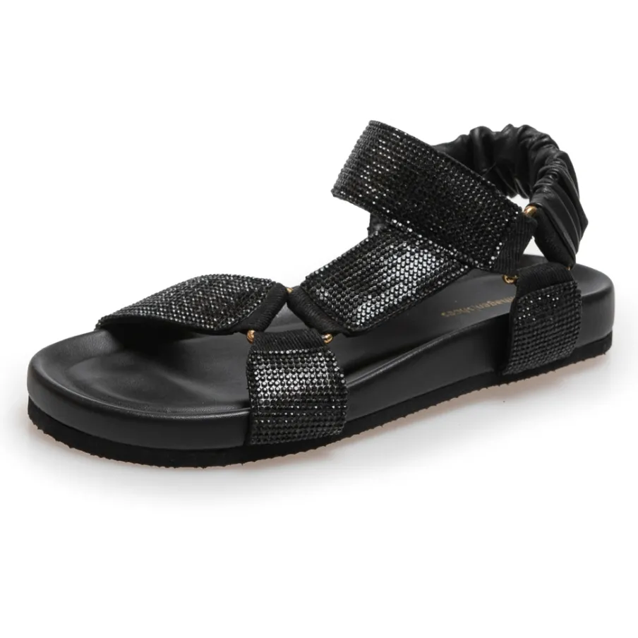 Copenhagen Shoes Flade Sandaler^LOVE SOMEONE - Black