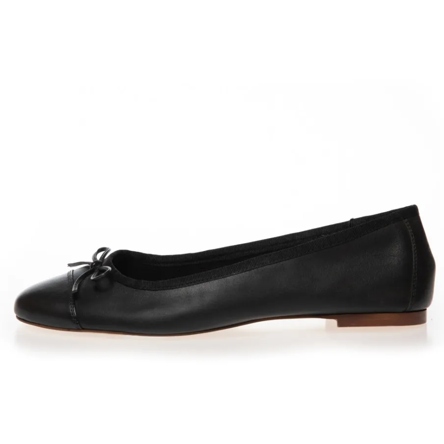 Copenhagen Shoes Ballerinasko^LOVELY - Black Plain Sblack plain