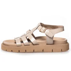 Copenhagen Shoes Flade Sandaler^MAGIC AND GIRLS PATENT - NUDE Magicand girls patent sandal nude