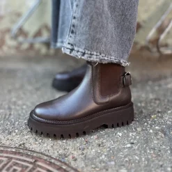 Copenhagen Shoes Ankelstøvler^MAGIC MOMENT - Dark Brown Magicmoment stoevler dark brown