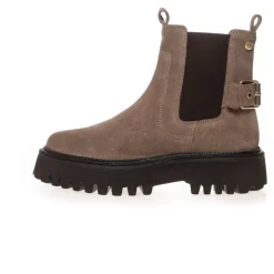 Copenhagen Shoes Ankelstøvler^MAGIC MOMENT - SUEDE - DARK BEIGE (DODO) Magicmoment suede stoevler dark beige dodo