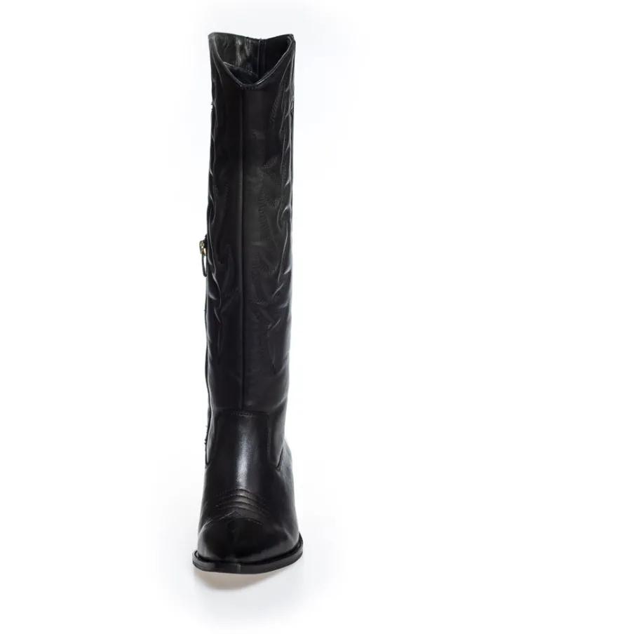 Copenhagen Shoes Støvler Med Hæl|Lange Støvler^MAKE A WISH - BLACK Makea wish boot black