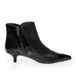 Copenhagen Shoes Støvler Med Hæl|Ankelstøvler^MILAN GIRL - BLACK PATENT Milangirl boot black patent