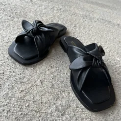 Copenhagen Shoes Flade Sandaler^MILLIONS IN BLACK LEATHER - BLACK Millionsin black leather sandal black