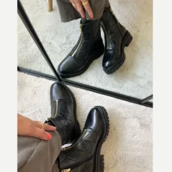 Copenhagen Shoes Ankelstøvler^MOONLIGHT LEATHER - BLACK Moonlightleather boot black