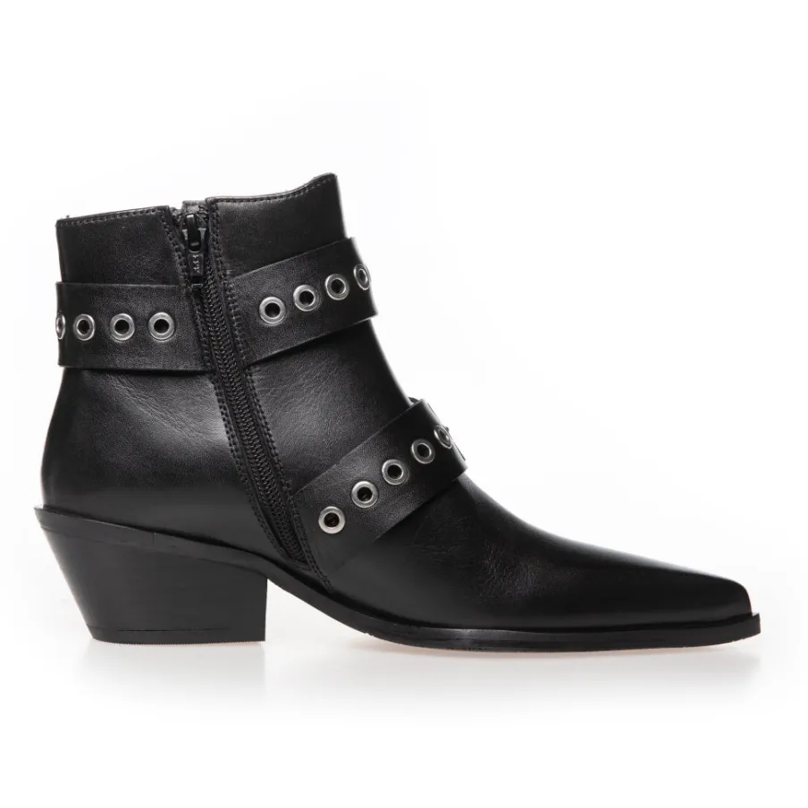 Copenhagen Shoes Ankelstøvler^MOVE FOR MORE BLACK (P) - BLACK Movefor more black pre order del mid october stoevler black