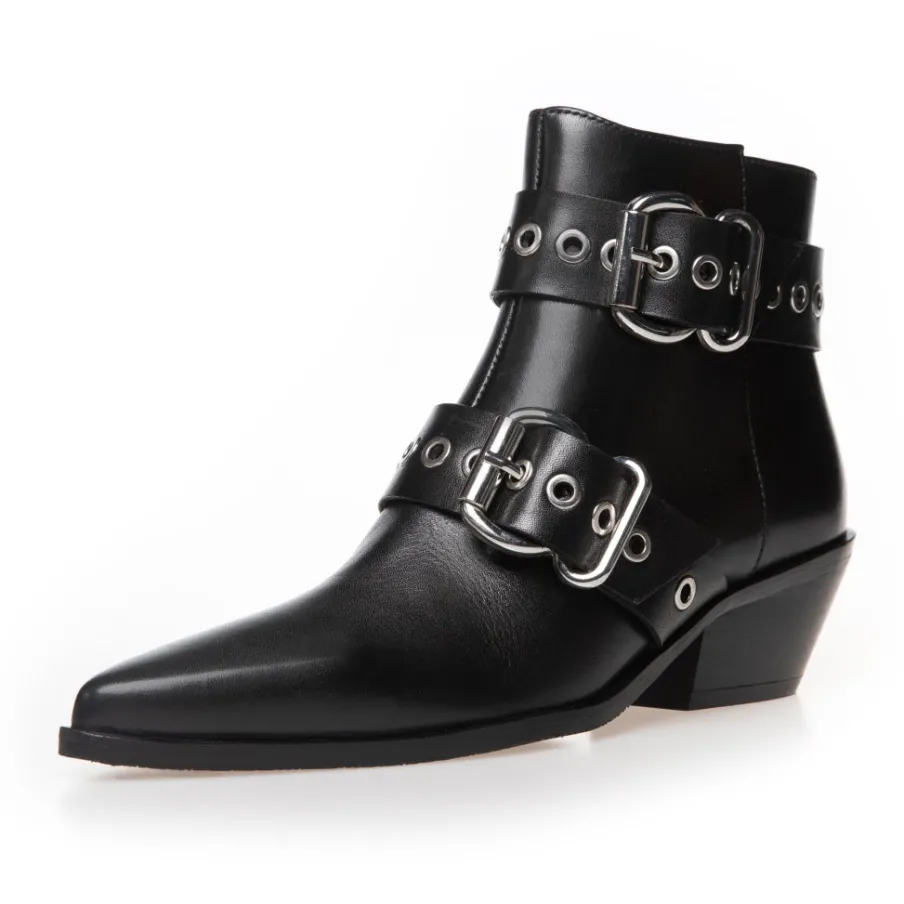 Copenhagen Shoes Ankelstøvler^MOVE FOR MORE BLACK (P) - BLACK Movefor more black pre order del mid october stoevler black
