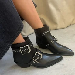 Copenhagen Shoes Ankelstøvler^MOVE FOR MORE BLACK (P) - BLACK Movefor more black pre order del mid october stoevler black