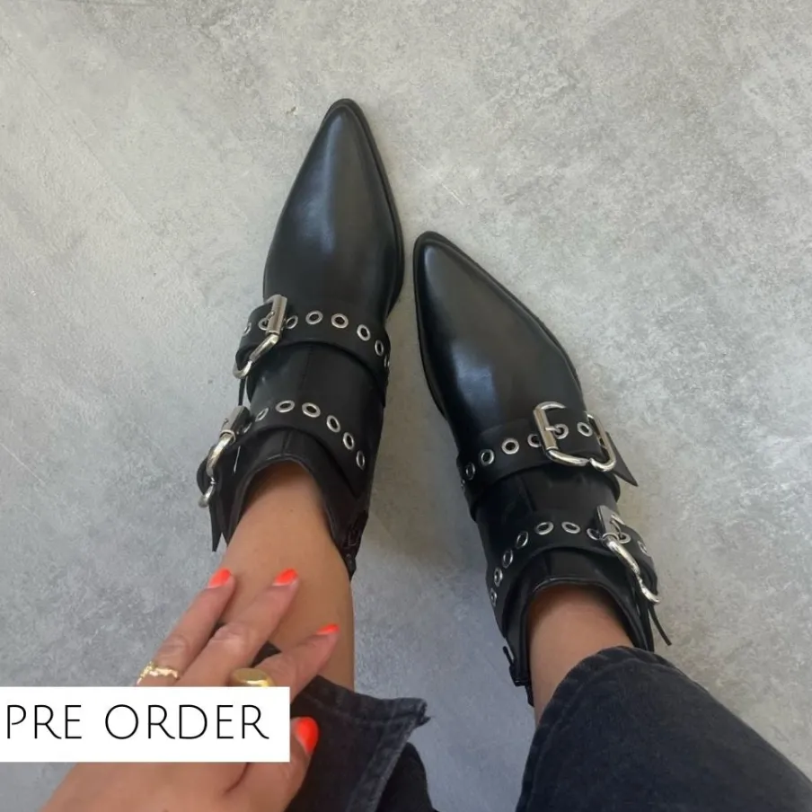 Copenhagen Shoes Ankelstøvler^MOVE FOR MORE BLACK (P) - BLACK Movefor more black pre order del mid october stoevler black