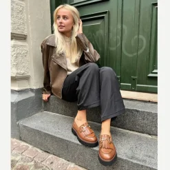Copenhagen Shoes Loafers^MOVE ME - COGNAC Moveme loafer cognac