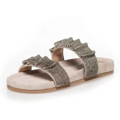 Copenhagen Shoes Flade Sandaler^MOVE WITH LOVE - Biscuit