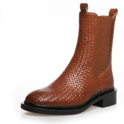 Copenhagen Shoes Ankelstøvler^MOVEMENT - COGNAC Movementstoevler cognac