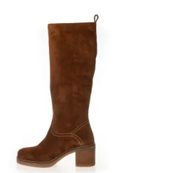 Copenhagen Shoes Støvler Med Hæl|Lange Støvler^MOVES AND ME - Cognac