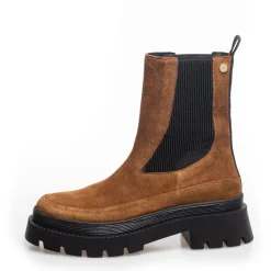 Copenhagen Shoes Chelsea Boots|Ankelstøvler^MY GIRL AND ME SUEDE - COGNAC Mygirl and me suede boot cognac