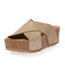 Copenhagen Shoes Sandaler Med Kilehæle^MY GOLD ONES - GOLD Mygold ones sandaler med kilehael gold
