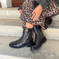 Copenhagen Shoes Ankelstøvler^MY MOVES - BLACK PATENT Mymoves boots black patent