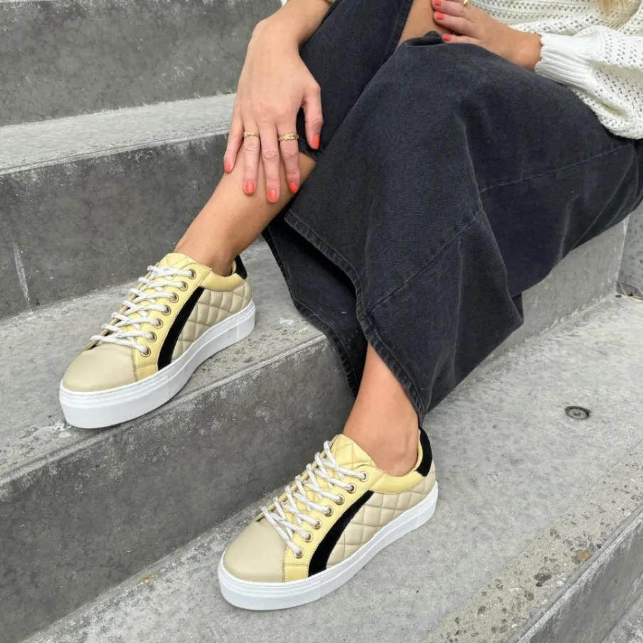 Copenhagen Shoes Sneakers^MY SNEAKS - BEIGE/BANANA Beige banana