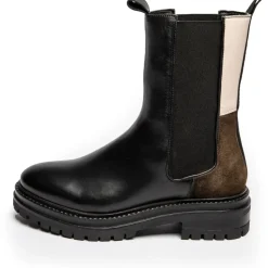 Copenhagen Shoes Chelsea Boots|Ankelstøvler^NEW CHESSNY COMBI - Black Newchessny combi boot black