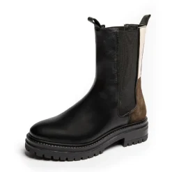Copenhagen Shoes Chelsea Boots|Ankelstøvler^NEW CHESSNY COMBI - Black Newchessny combi boot black