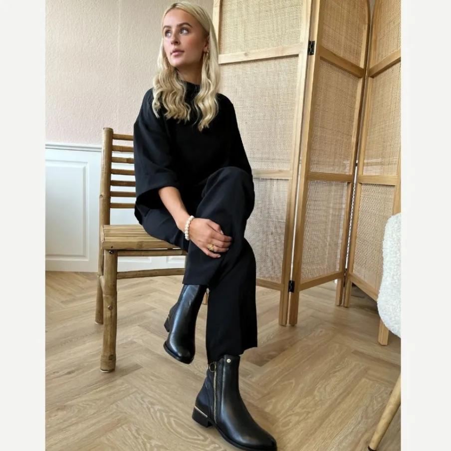 Copenhagen Shoes Ankelstøvler^NEW FEVER 22 BLACK - BLACK Newfever 22 black boot black