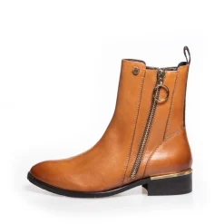 Copenhagen Shoes Ankelstøvler^NEW FEVER 22 COGNAC - COGNAC Newfever 22 cognac boot cognac