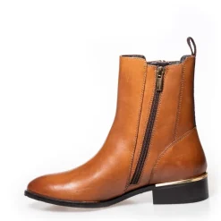 Copenhagen Shoes Ankelstøvler^NEW FEVER 22 COGNAC - COGNAC Newfever 22 cognac boot cognac