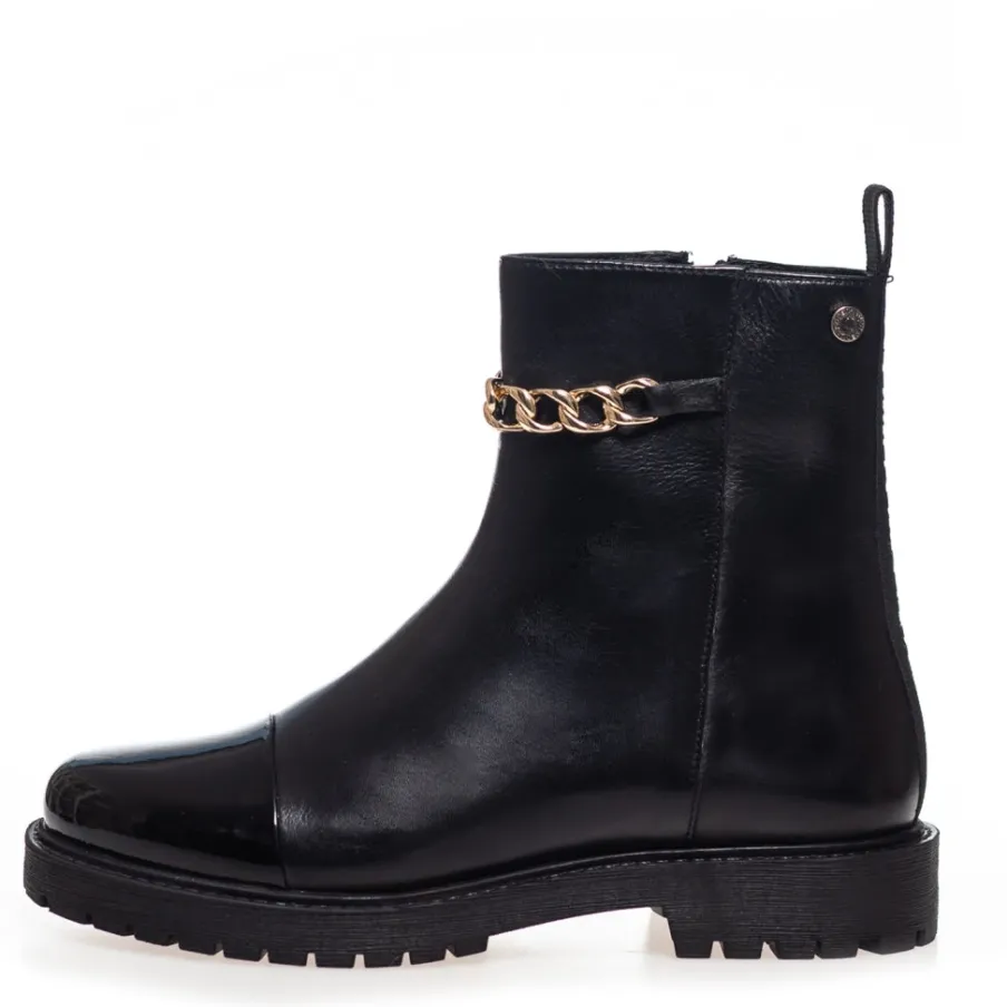 Copenhagen Shoes Ankelstøvler^NEW FLOWER EYES - BLACK Newflower eyes boot black