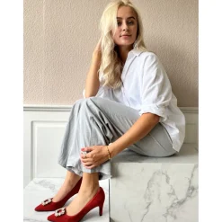 Copenhagen Shoes Stiletter^NEW LA - RED FIRE Newla heels red fire