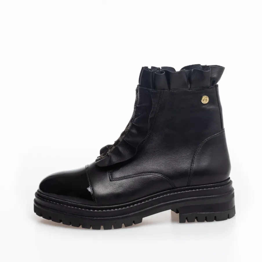 Copenhagen Shoes Ankelstøvler^NEW PRETTY 22 LEO - GREY/BLACK LEOPARD Newpretty 22 leo boot grey black leopard