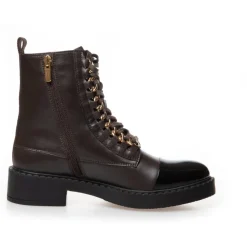 Copenhagen Shoes Ankelstøvler^NEW ROCK MULTI - BROWN/BLACK Newrock multi stoevler brown black