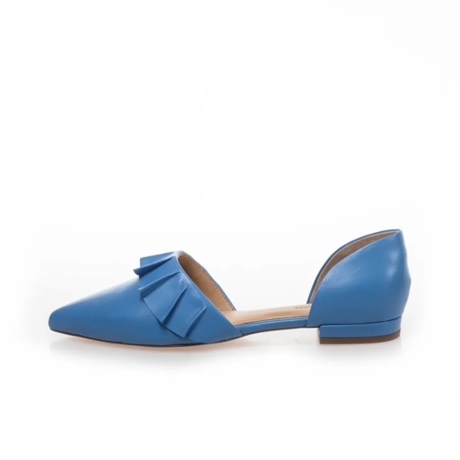 Copenhagen Shoes Ballerinasko^NEW ROMANCE 23 LEATHER - Electric blue