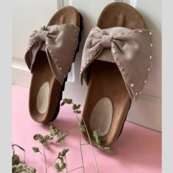 Copenhagen Shoes Flade Sandaler^NOVA Studs - Nude