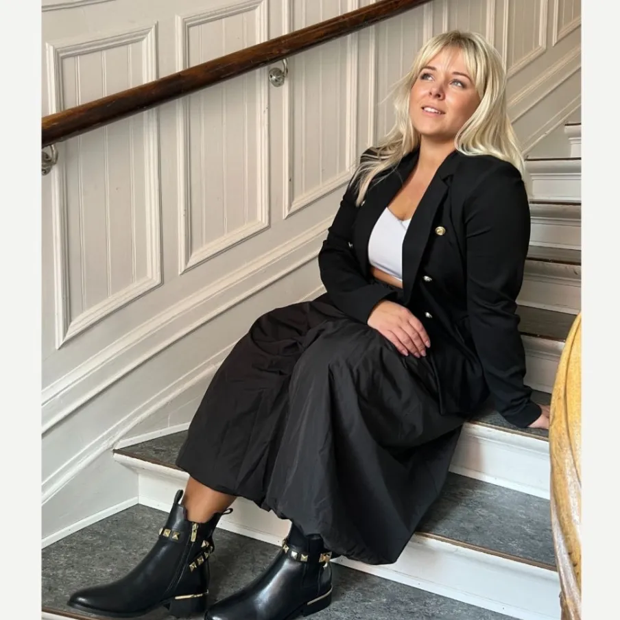 Copenhagen Shoes Ankelstøvler^OLLIE - BLACK Ollieboot black