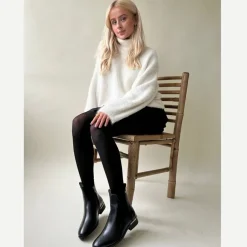 Copenhagen Shoes Ankelstøvler^OLLIE CHELSEA - Black (without Gold) Olliechelsea boot black without gold