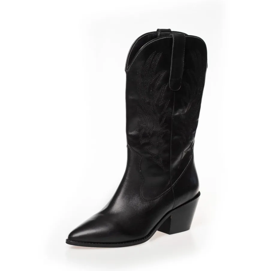 Copenhagen Shoes Støvler Med Hæl|Lange Støvler^ON A DREAM - Black