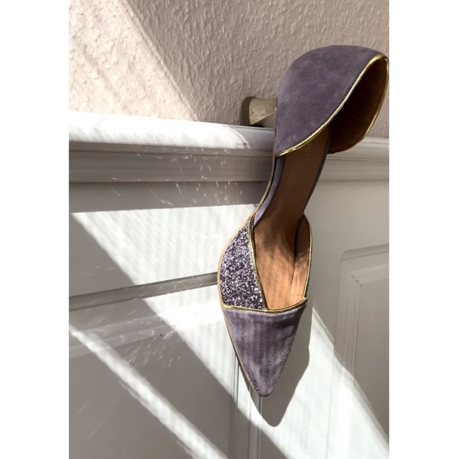 Copenhagen Shoes Stiletter^PARIS - GLITTER - Light Purple Parisglitter heels light purple