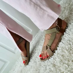 Copenhagen Shoes Flade Sandaler^PEACE 22 - Nude Peace22 sandal nude