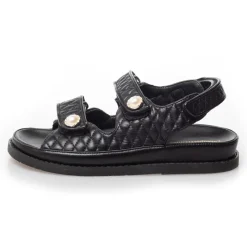 Copenhagen Shoes Flade Sandaler^PEARL Copenhagenshoes By Josefine Valentin - Black Pearlsandal black